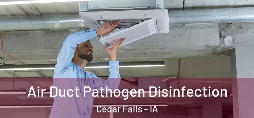  Air Duct Pathogen Disinfection Cedar Falls - IA