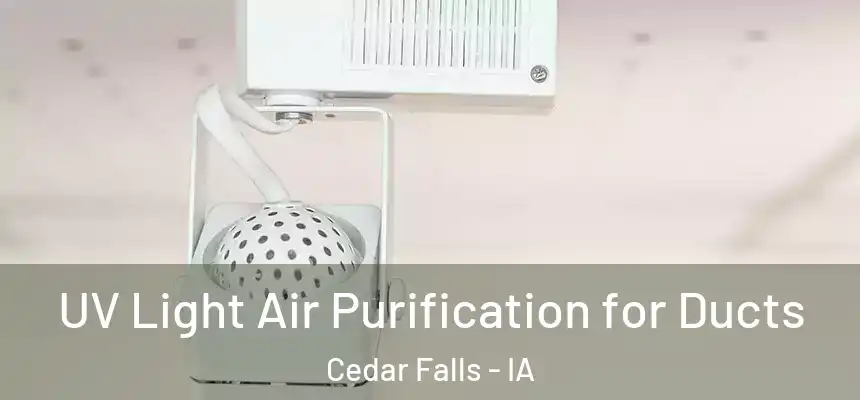  UV Light Air Purification for Ducts Cedar Falls - IA